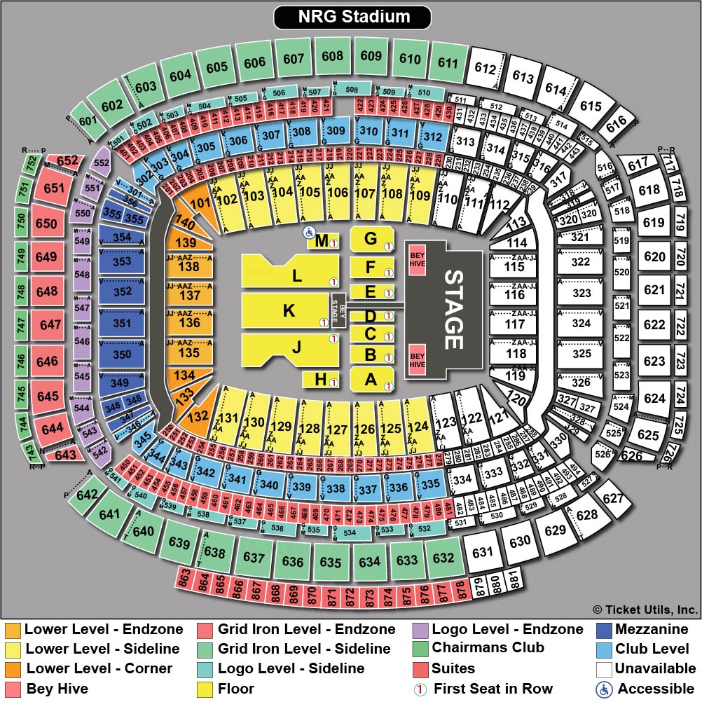 Nrg Stadium Eras Tour Seating Chart